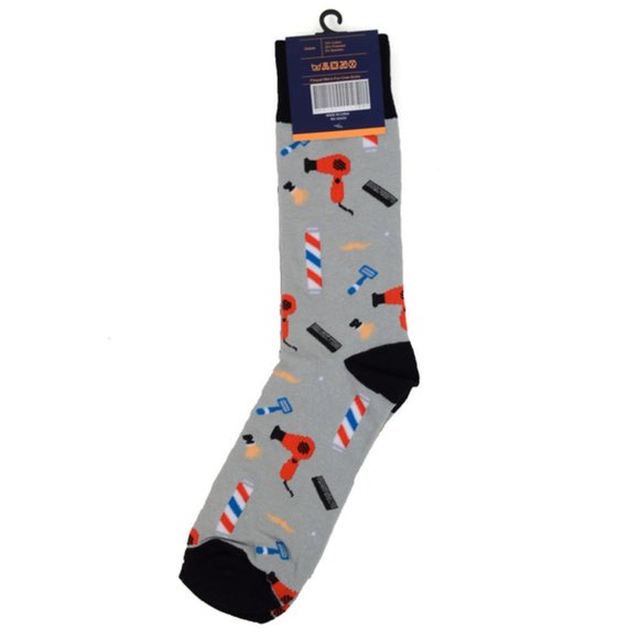 Barbershop / Stylist / Hairdresser Crew Socks - NWT - Picture 2 of 8